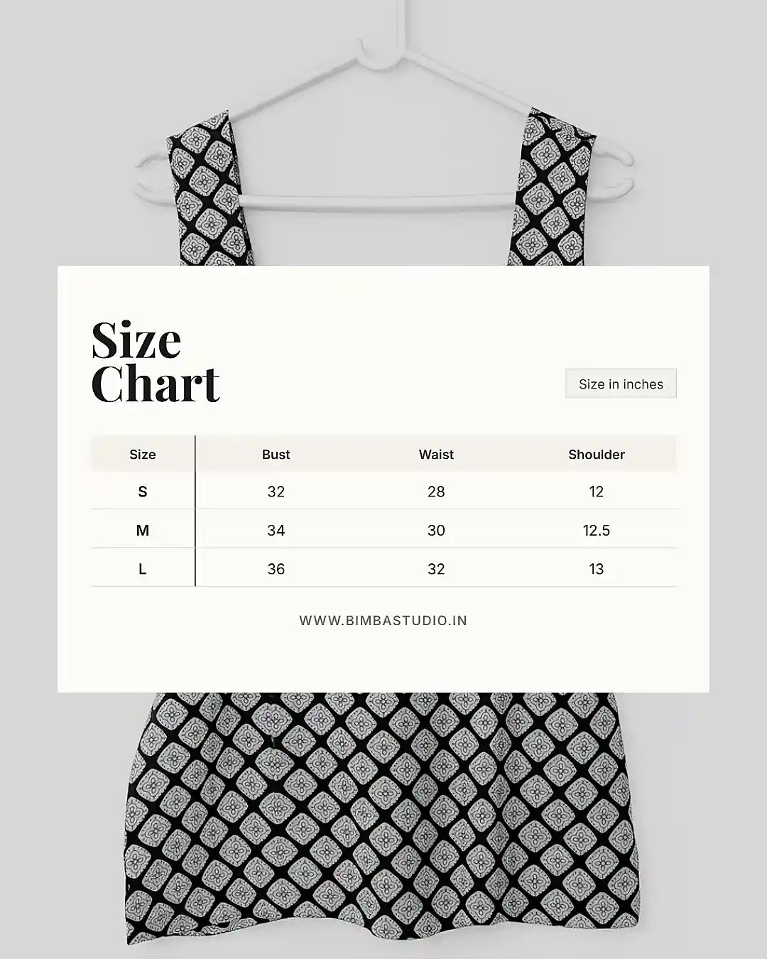 Chitrakari sleeveless printed kurti - Bimba Studio