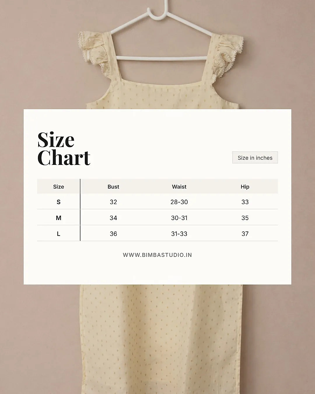 Siri Off white Sleeveless Frills Kurta - Bimba Studio