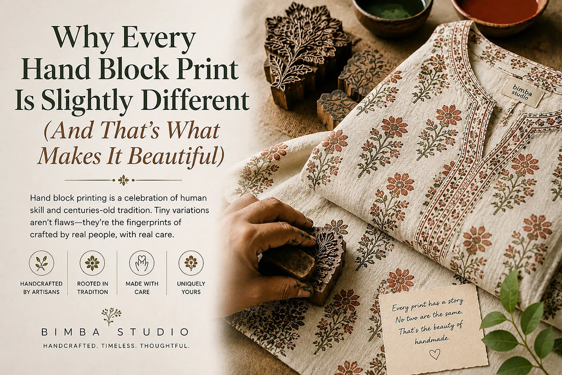 Why Every Hand Block Print Is Slightly Different (And That's What Makes It Beautiful)