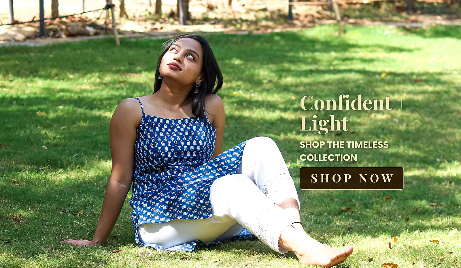 blue spaghetti strap kurti cotton women india