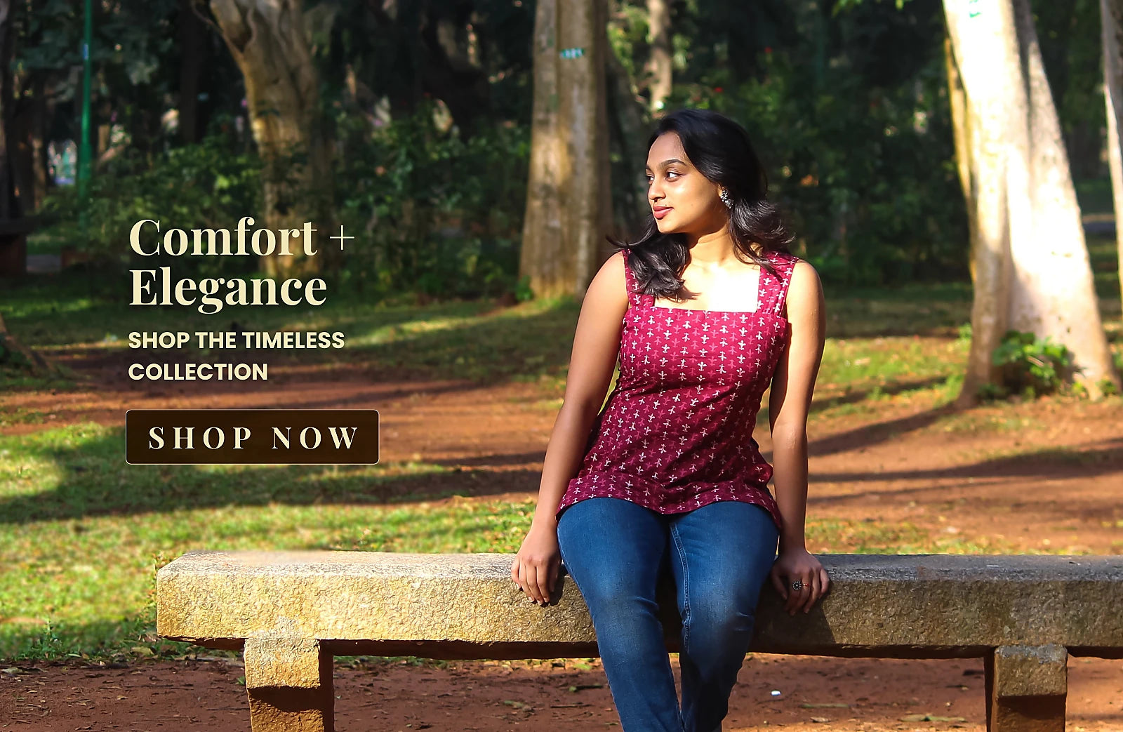 wine red corset kurti for women bimba studio