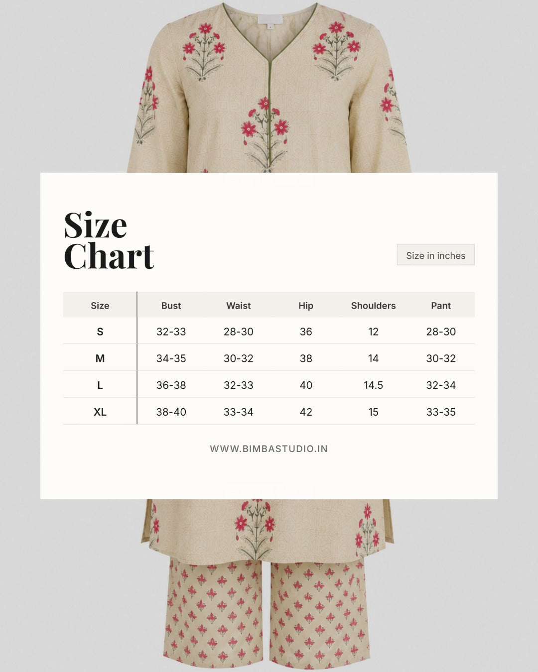 Aralu Floral Cotton Co-ord Set