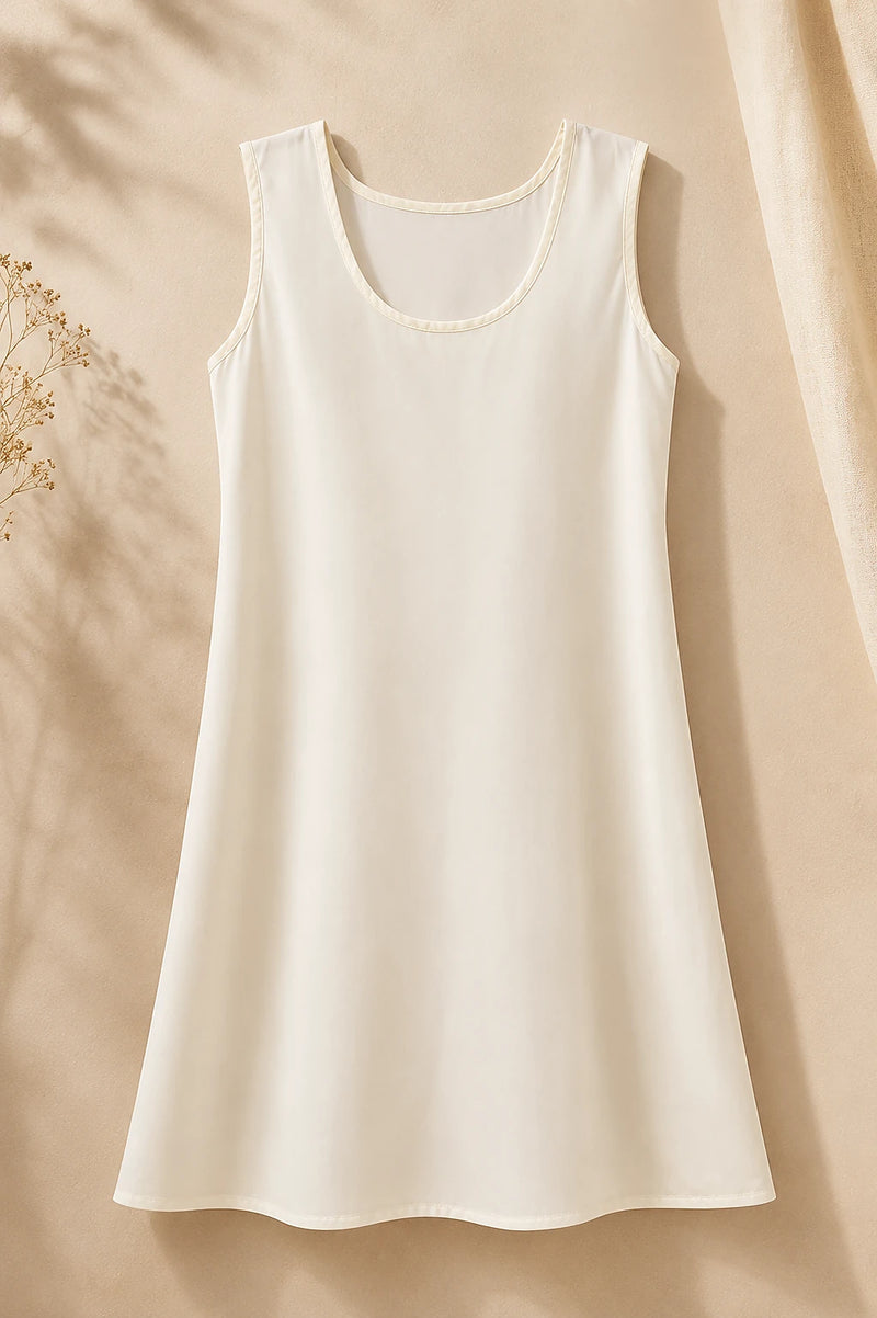 Long Camisole Off-White Camisole For Women Bimba Studio